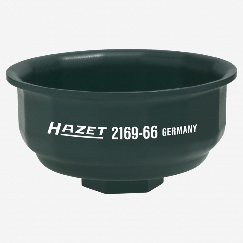 Hazet 2169-66 Oil filter wrench - Groove profile