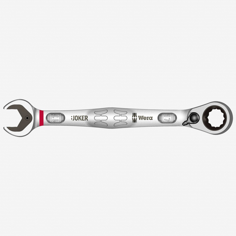 Wera 020072 Joker Combination Wrench with Switch - 17mm