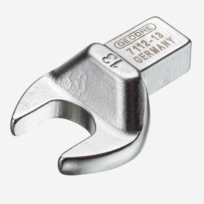 Gedore 7112-17 Rectangular open end fitting SE 9x12, 17 mm