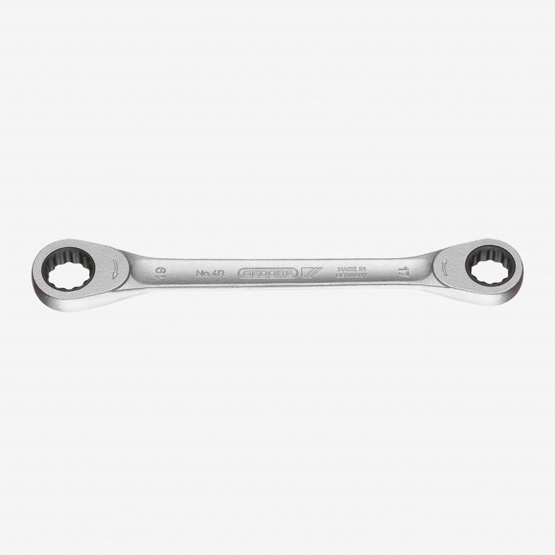 Gedore 4 R 10x13 Flat ring ratchet spanner 10x13 mm