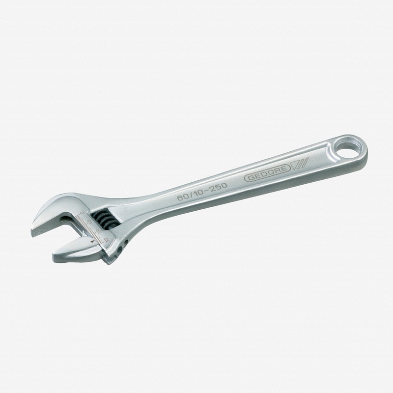 Gedore 60 CP 10 Adjustable spanner, open end 10"