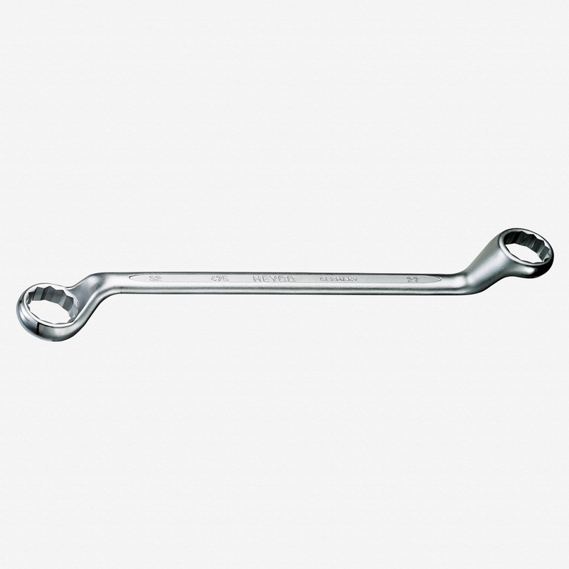 Heyco Double Ended Box Wrench, Inch - 1/2 + 9/16"