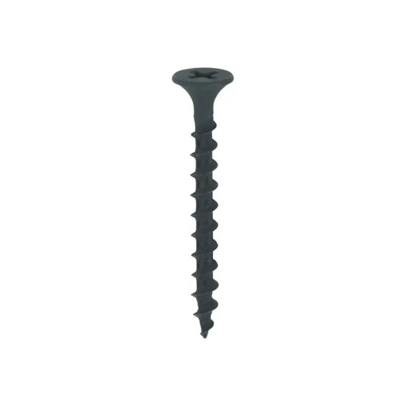 TIMCO Drywall Coarse Thread Bugle Head Black Screws - 3.5 x 38 - Pack of 200 Pieces