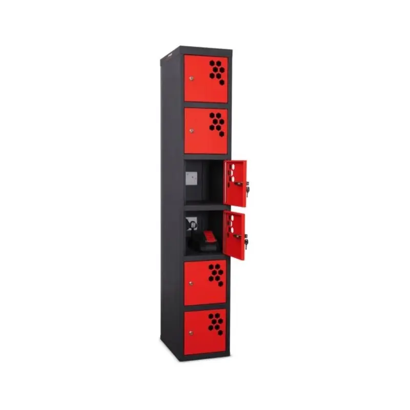 Armorgard PWS6K PowerStation 6 Locker Battery Charging Station 240v