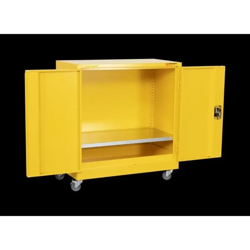 Armorgard HMC2 SafeStor Hazardous Materials Mobile Storage Cupboard - 900x465x1010mm