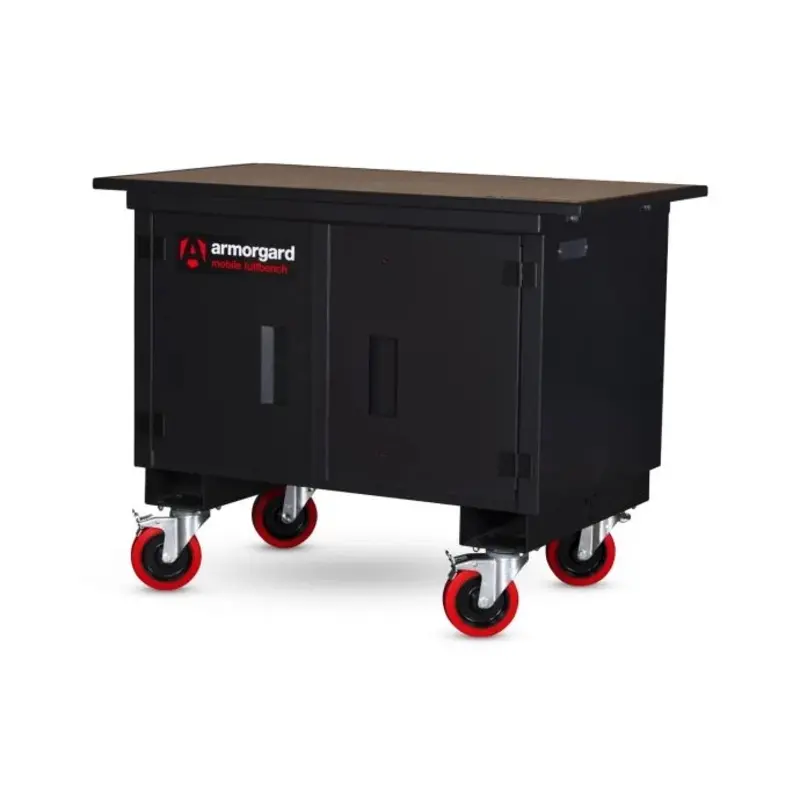 Armorgard MBH12 Mobile Tuffbench/Heavy Duty Cabinet - 1120x705x920mm