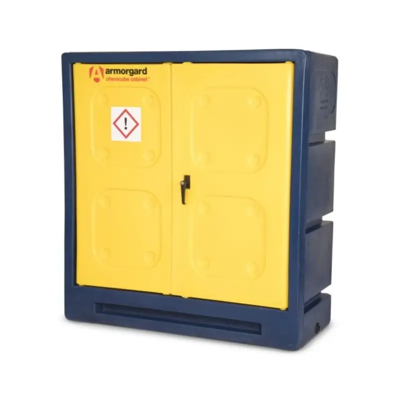 Armorgard CCC3 Chemcube Plastic Chemical Cabinet - 1220x550x1310mm