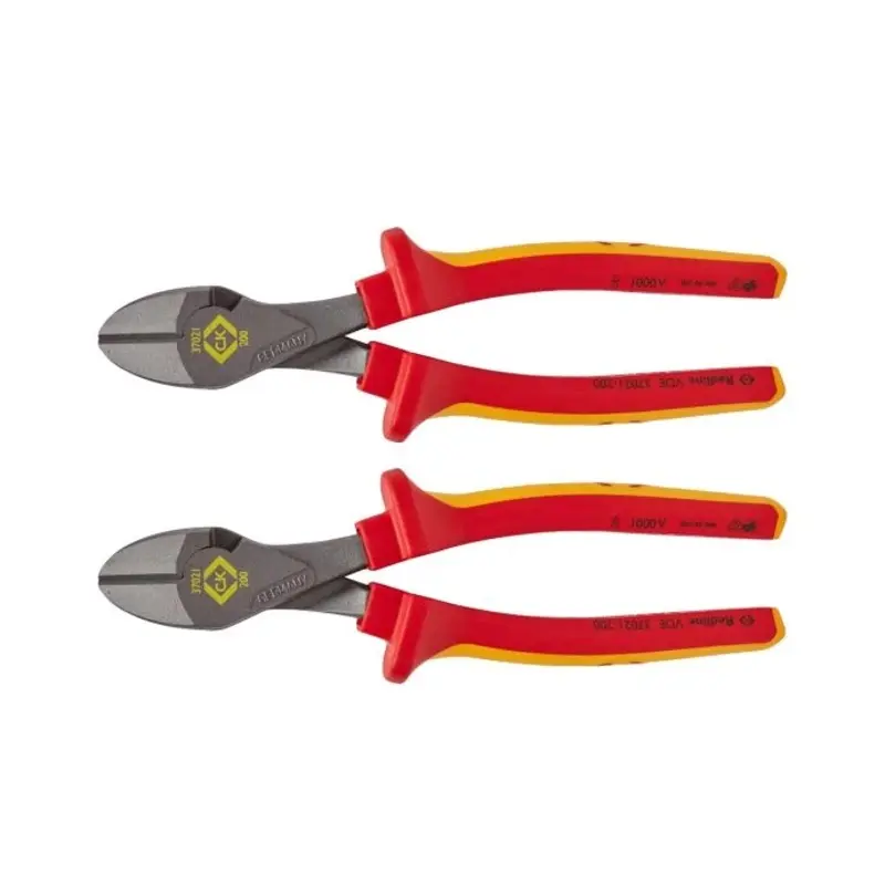 CK T37021 180 RedLine VDE High Leverage Side Cutters 180mm - Pack of 2