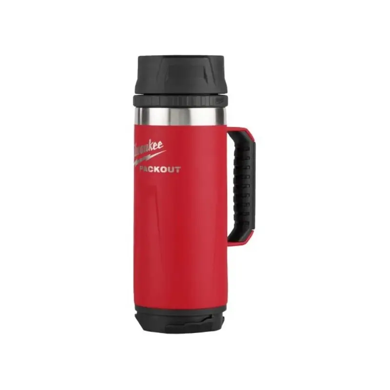 Milwaukee 4932493471 PACKOUT 532ml Tumbler Mug Sip Lid Red