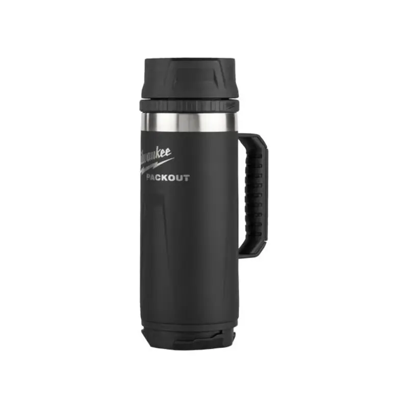 Milwaukee 4932493472 PACKOUT 532ml Tumbler Mug Sip Lid Black