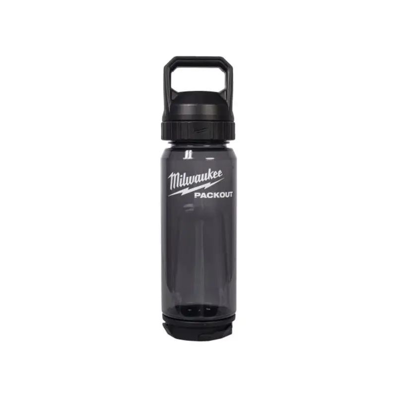 Milwaukee 4932498639 Packout 740 ml Plastic Bottle Chug Lid Black