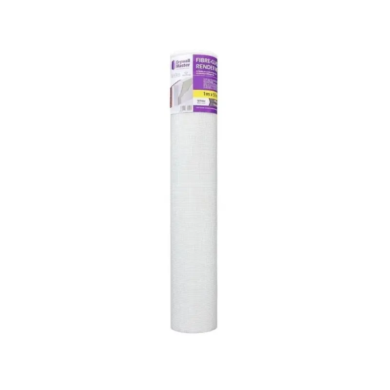 Drywall Master Fibreglass Rendering Mesh 50sqm 160g/m2 Coverage 4x4 mm