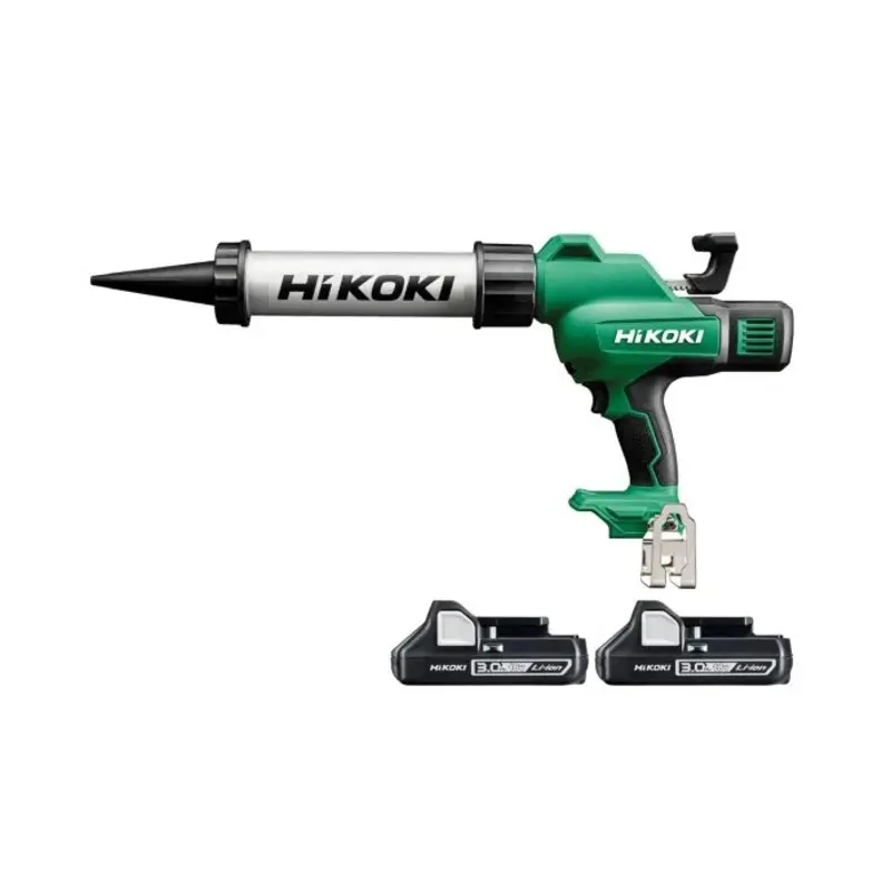 Hikoki AC18DAW4Z 18V Cordless 300ml Caulking Gun With 2 x 3.0Ah Batteries