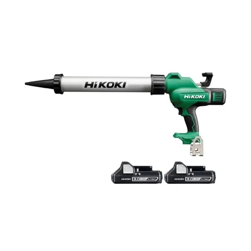 Hikoki AC18DAW5Z 18V Cordless 600ml Caulking Gun With 2 x 3.0Ah Batteries