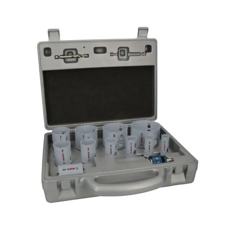 Bosch 2608594434 14 Pieces PRO Multi Material PC Plus Hole Saw Set