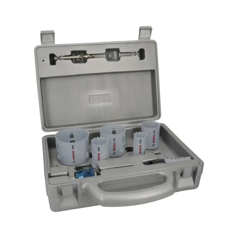 Bosch 2608594435 9 Pieces Professional Multi Material PC Plus Hole Saw Set