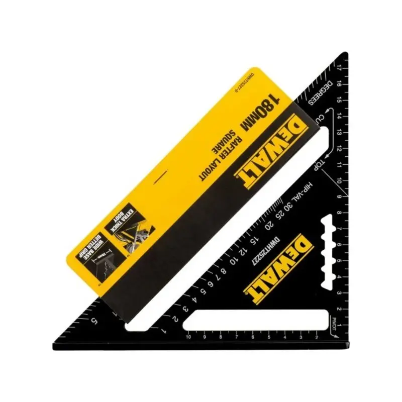 DeWalt DWHT25227-0 18cm Aluminium Metric Speed Square