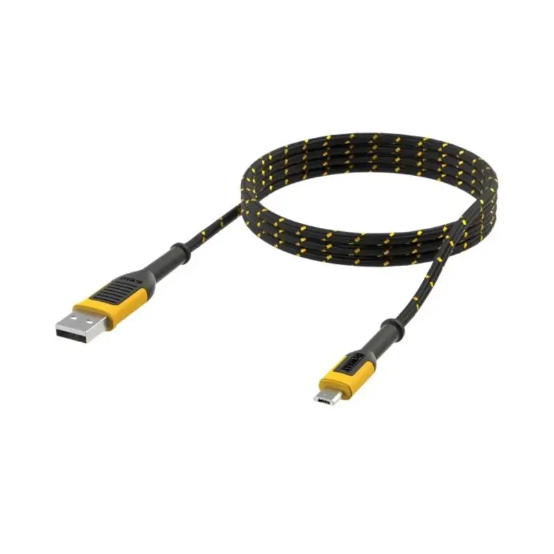 DeWalt 131 1322 DWG 1.8m / 6Ft USB A to USB-Micro Reinforced Charging Cable