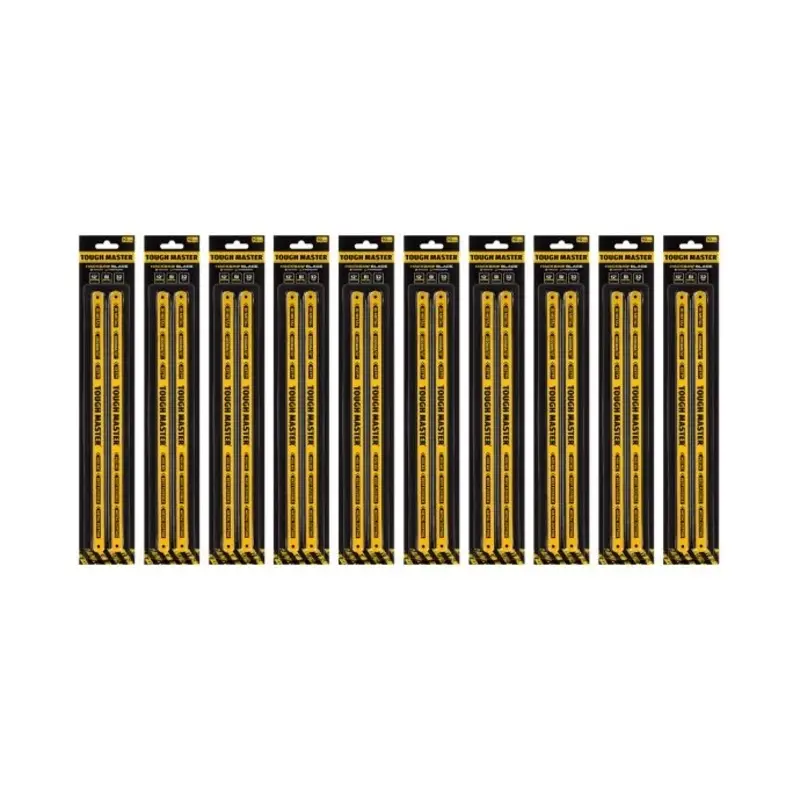 TOUGH MASTER 12" Hacksaw Blade Bi metal M2, 32TPI pack of 10
