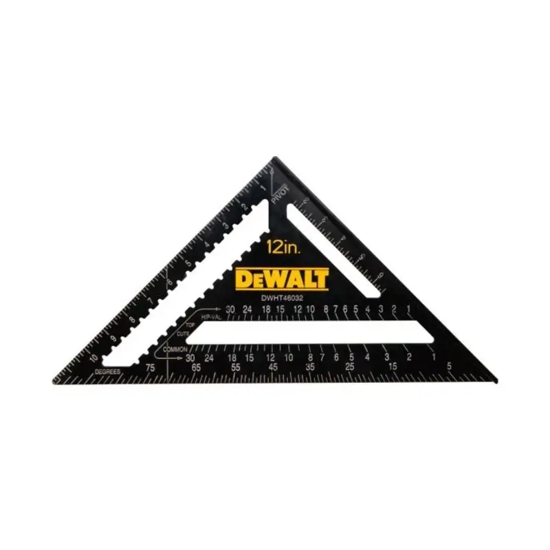 DeWalt DWHT46032-0 300mm / 12" Aluminum Premium Rafter Square