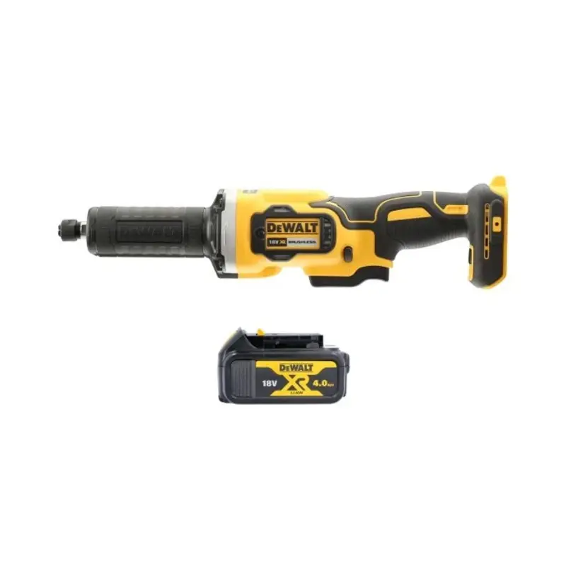 DeWalt DCG426N 18V XR Cordless Brushless 125mm Die Grinder With 1 x 4.0Ah Battery