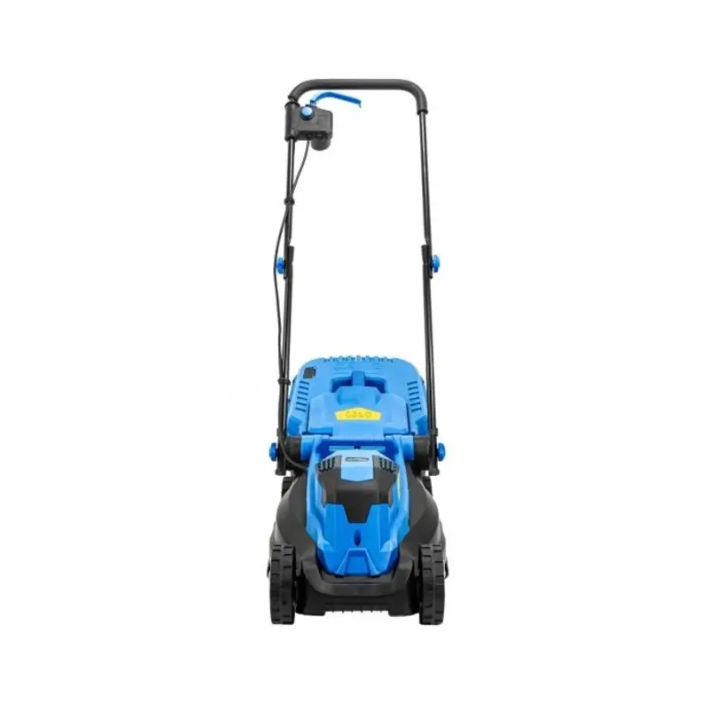 Hyundai HYM3313E 33cm 1300W Electric Lawn Mower,3 Heights & 30L Collection Bag