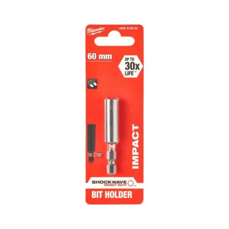 Milwaukee 60mm Shockwave Magnetic Impact Driver Bit Holder