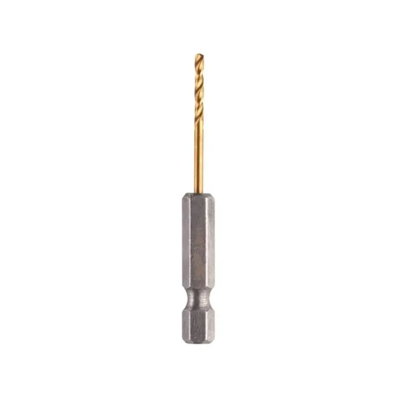 Milwaukee Red Hex Shockwave Impact Driver Tin Metal Drill Bit - 6mm