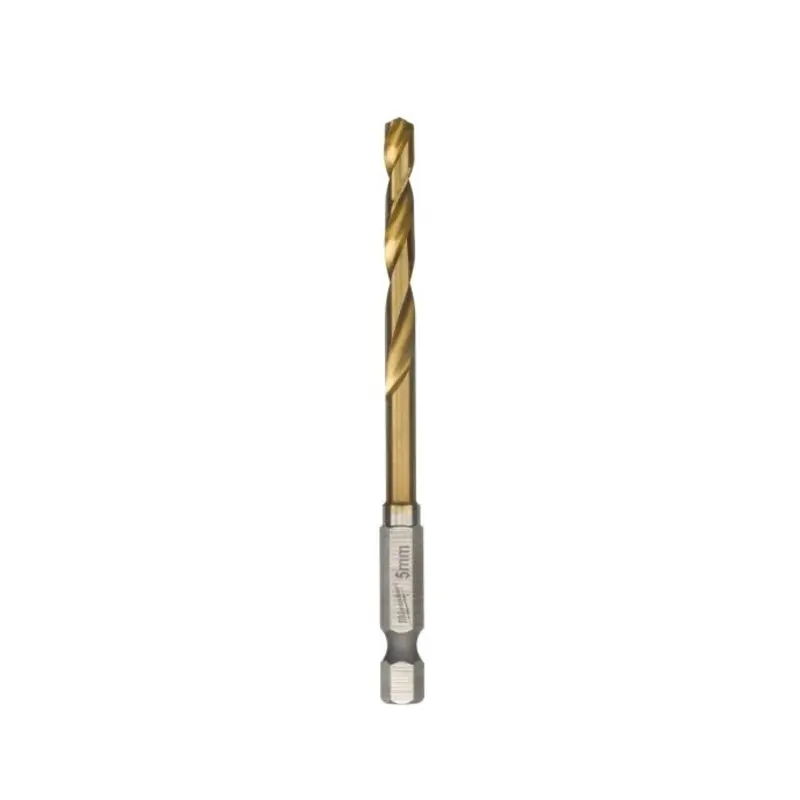 Milwaukee Shockwave HSS-Tin Metal Drill Bit - 5mm