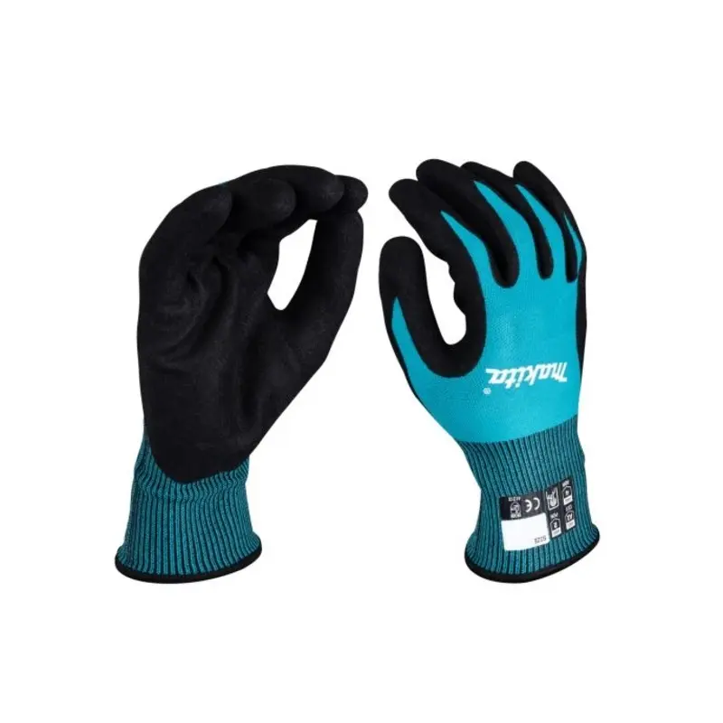 Makita P-84698 Cut Level Nitrile Coated Dipped Gloves Large