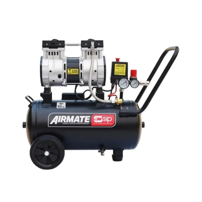 SIP DD 2hp 24ltr Low Noise Oil-Free Direct Drive Compressor
