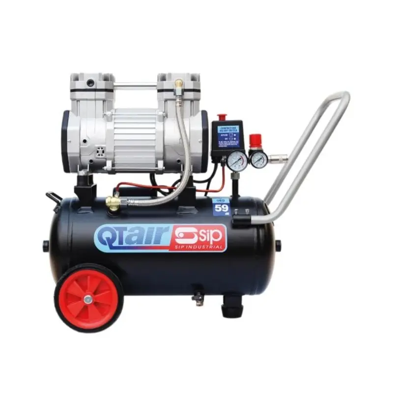 SIP QT AIR DD 1.5hp 24ltr Ultra Low Noise Oil-Free Direct Drive Compressor