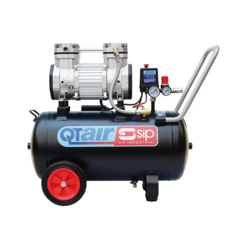 SIP QT AIR DD 1.5hp 50ltr Ultra Low Noise Oil-Free Direct Drive Compressor
