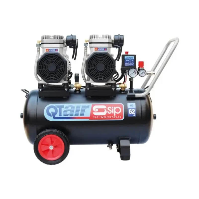 SIP QT AIR DD 3hp 50ltr Ultra Low Noise Oil-Free Direct Drive Compressor