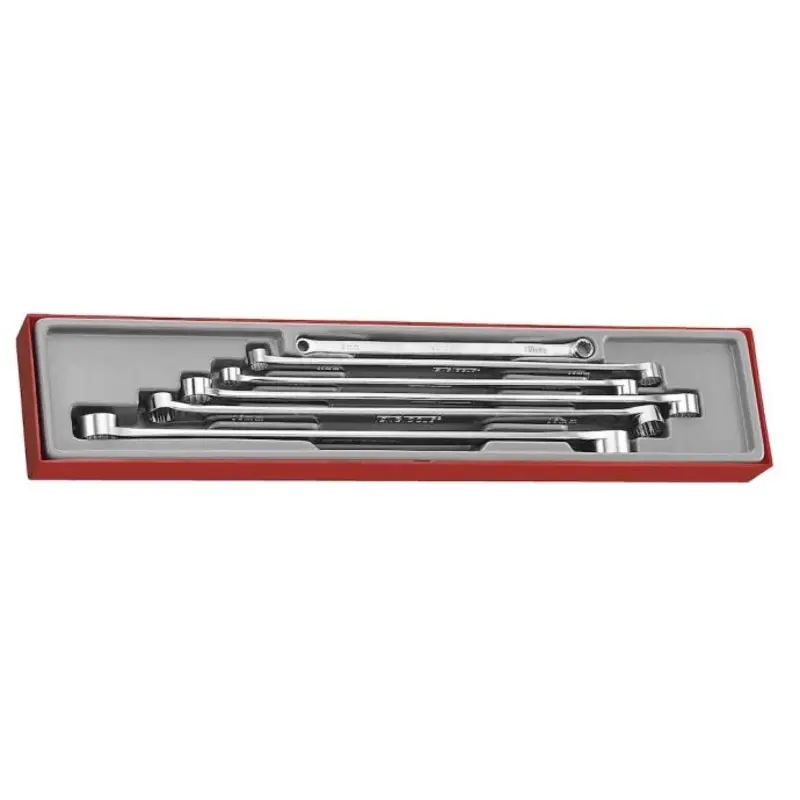 Teng Tools Long Double Ring Spanner Set TTX4 6 Pieces
