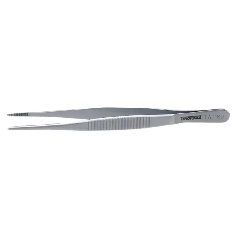 Teng Tools Tweezer 180mm Straight/Serrated