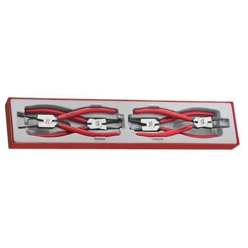 Teng Tools Circlip Plier Set 40-100 mm TTX4 4 Pieces