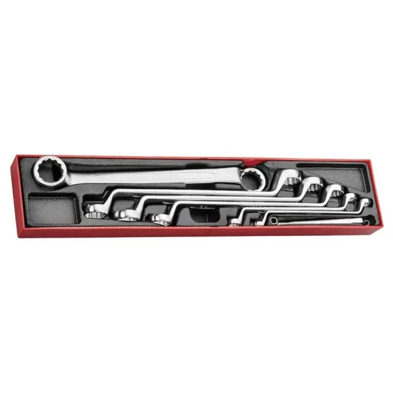 Teng Tools Double Ring Spanner Set AF TTX4 7 Pieces