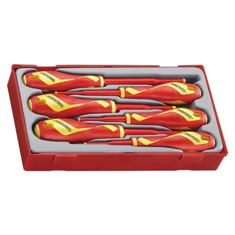 Teng Tools Insulated Screwdriver Set Mixed TT1 6 Pieces