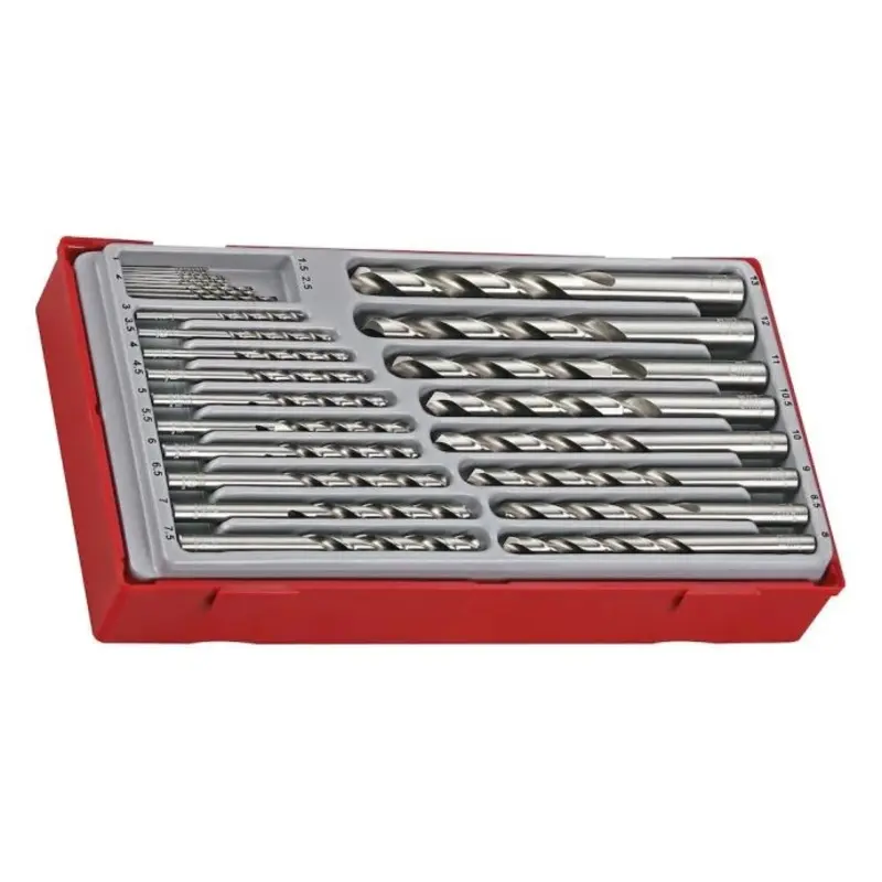 Teng Tools Drill Bit Set 1.0-13.0 mm TT1 28 Pieces