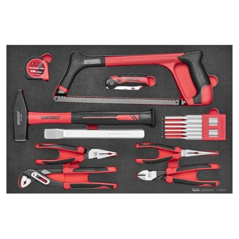 Teng Tools General Tool Set FOAM4X4 15 Pieces