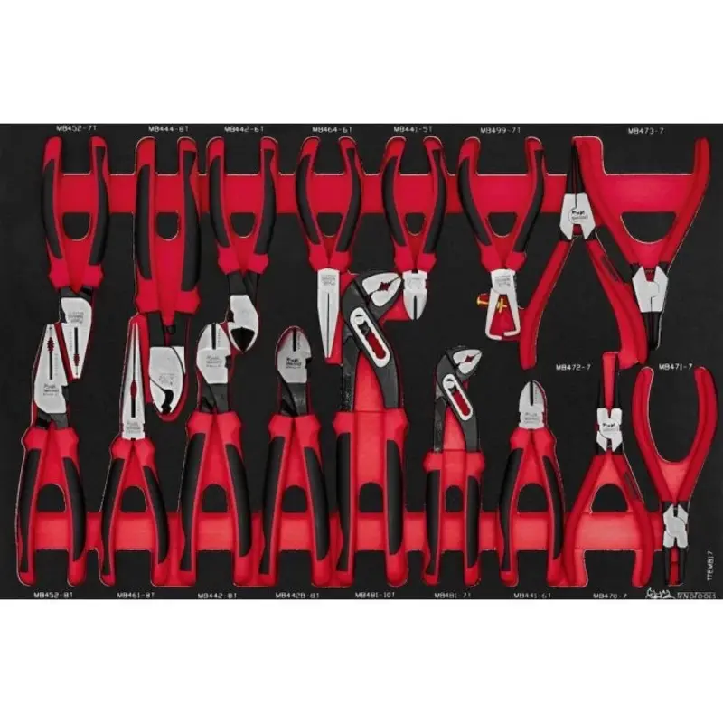 Teng Tools Plier Set FOAM4X4 17 Pieces