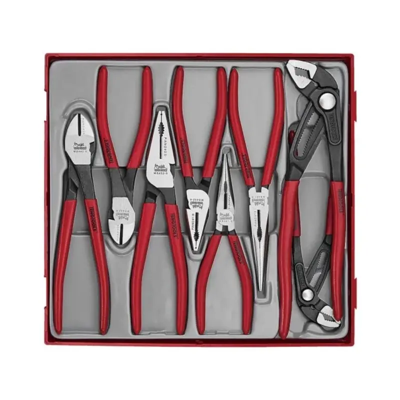 Teng Tools Plier Set Vinyl Grip Q TT2 8 Pieces