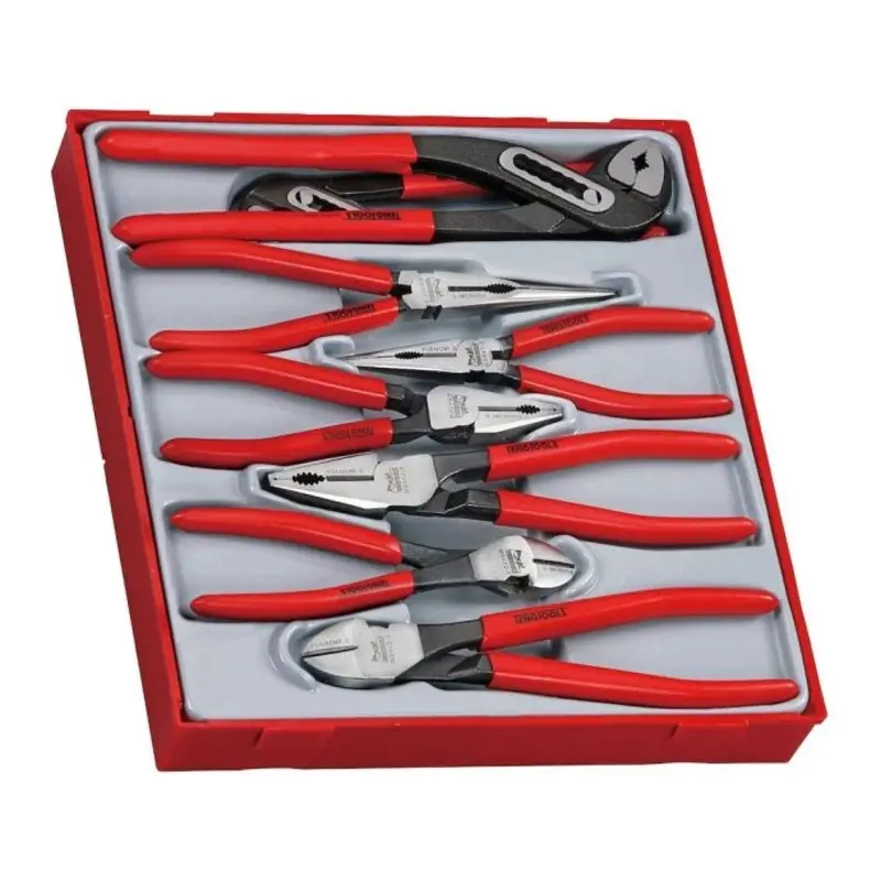 Teng Tools Plier Set Vinyl Grip TT2 8 Pieces