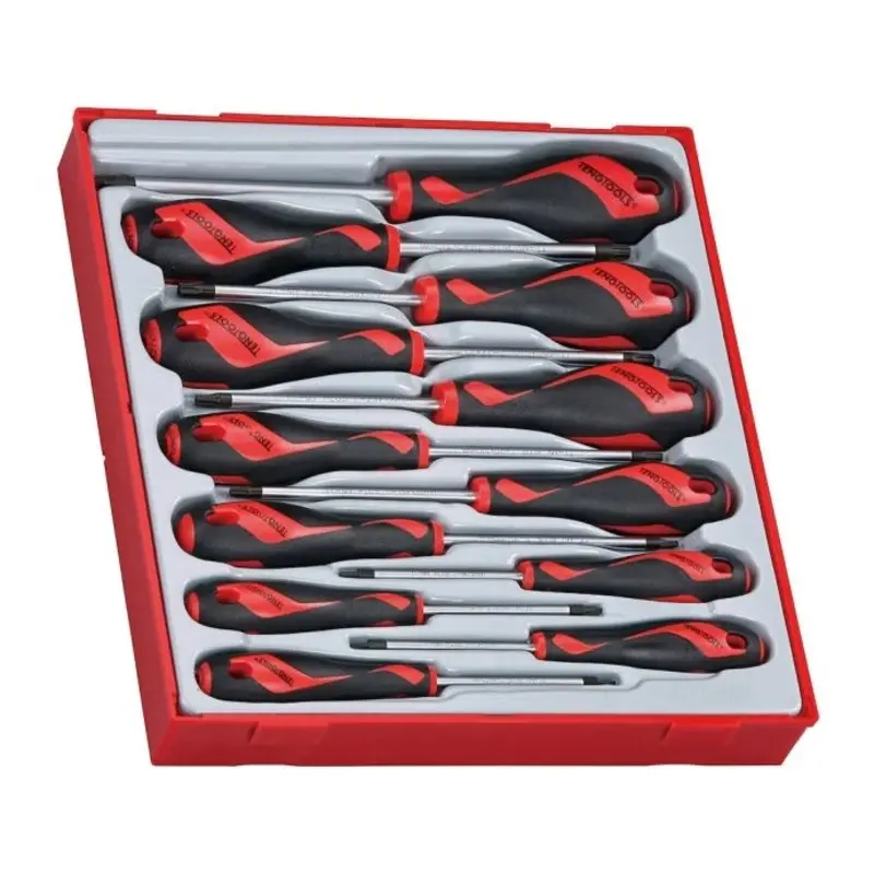 Teng Tools Screwdriver Set TX TT2 12 Pieces
