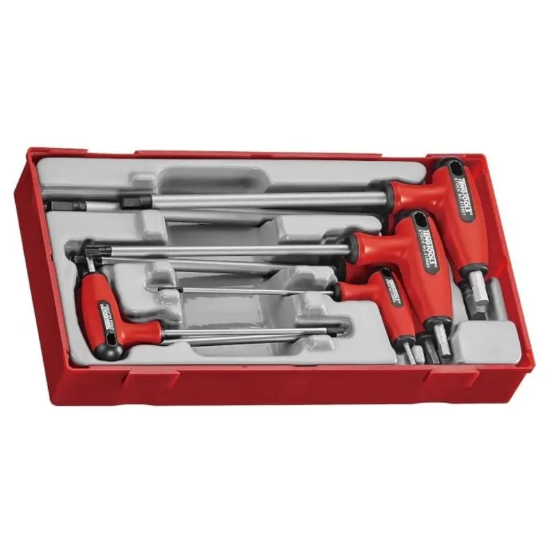 Teng Tools T-Handle Hex Key Set TT1 7 Pieces