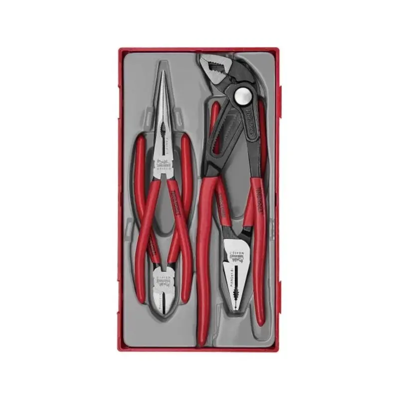 Teng Tools Plier Set Vinyl Grip Q TT1 4 Pieces