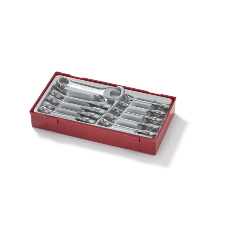 Teng Tools Stubby Combination Spanner Set TT1 10 Pieces