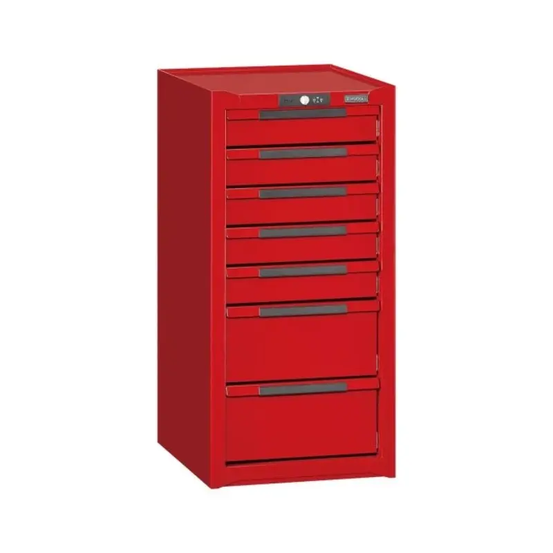 Teng Tools 15" PRO35 side cabinet 7 drawers red