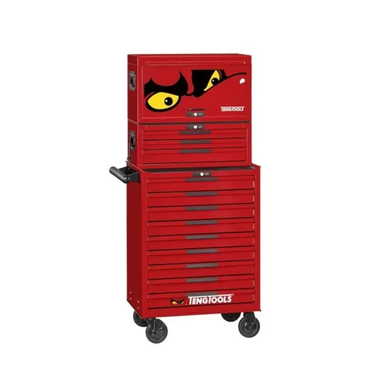 Teng Tools 26" PRO35 Mega Master tool kit, 1033 pieces, red